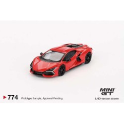 Mini GT 2024 Lamborghini Revuelto Arancio Dac Lucido - Escala 1/64 - MGT00774lhd