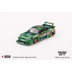 Mini GT 2024 Nissan Silvia S15 Lb-Super Silhouette Fausto Racing - Escala 1/64 - MGT00858rhd