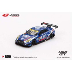 Mini GT 2023 Nissan Gt-R (R35) Nismo Gt3 n56 Realize Nissan GT-R Kondo Racing Super Gt Series - Escala 1/64 - MGT00859-BL