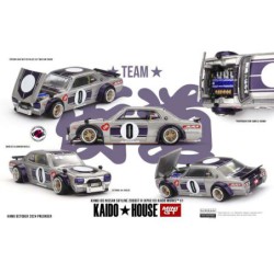 Mini GT Kaido House 1969 Nissan Skyline Gt-R (Kpgc10) Kaido Works V1 - Escala 1/64 - MGTKHMG165