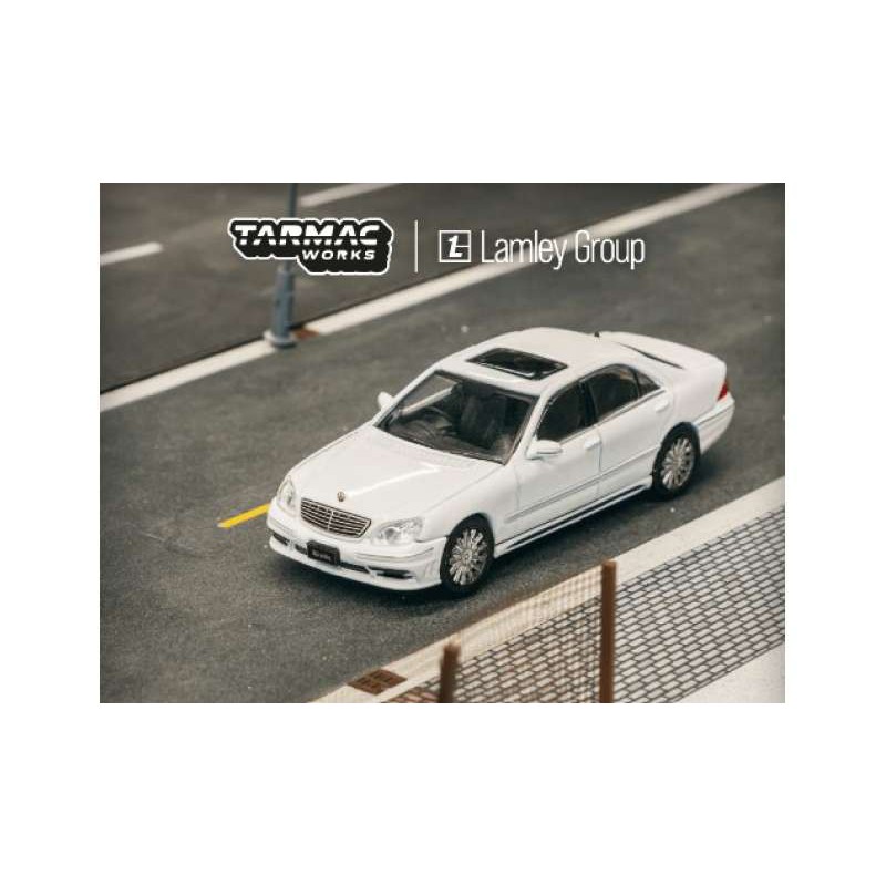 Tarmac Works Mercedes-Benz S-Class Wald Blanco Alabastro - Escala 1/64 - TC-T64G-072-WH