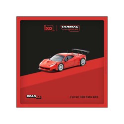 Tarmac Works Ferrari 458 Italia GT3 Rojo - Escala 1/64 - TC-T64R-074-RE