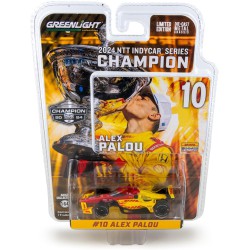 Greenlight 2024 n10 Alex Palou Chip Ganassi Racing, Dhl Ntt Indycar - Escala 1/64 - gl11618