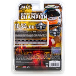 Greenlight 2024 n10 Alex Palou Chip Ganassi Racing, Dhl Ntt Indycar - Escala 1/64 - gl11618