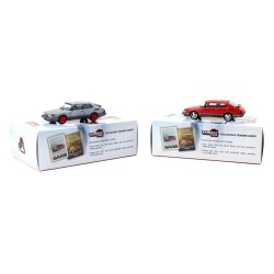 Tarmac Works Saab 900 Turbo rojo - Escala 1/64 - TC-T64G-056-RE con Tarmac Cards
