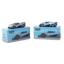 Tarmac Works Koenigsegg Regera azul metalizado - Escala 1/64 - TC-T64G-TL017-LB