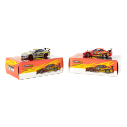 Tarmac Works Hks Hiper Silvia RS-2 rojo cromado – Exclusivo Tokyo Auto Salon - Escala 1/64 - TC-T64G-023-HKSRC