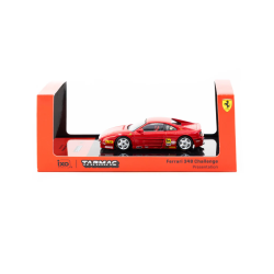 Tarmac Works Ferrari 348 Challenge Presentation rojo - Escala 1/64 - TC-T64-082-PRE