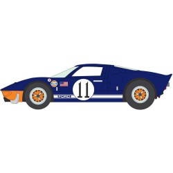 Auto World 1965 Ford GT40 Gulf - Escala 1/64 - AWSP182B