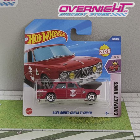 Hot Wheels Alfa Romeo Giulia TI Super Compact Kings HYW40-N521