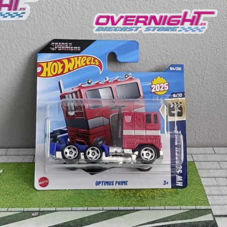 Hot Wheels Optimus Prime HW Screen Time HYW26-N521