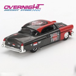 Mini GT Lincoln Capri Hot Rod Shadow Puppet 1954 Mizu Diecast - Escala 1/64 - MGT00874BL