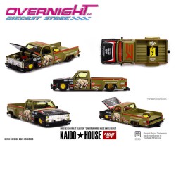 Mini GT Chevrolet Silverado Sumatran Rhino 1980 Mizu Diecast Kaido - Escala 1/64 - KHMG153