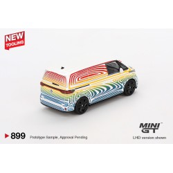 Mini GT Volkswagen ID.Buzz Prototype Rainbow 2022 - Escala 1/64 - MGT00899L