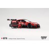 Mini GT Nissan GR-R R35 n23 Motul Autech Suzuka Winner 2021 con figura de Tsugio Matsuda - 1/64 MGT00875L