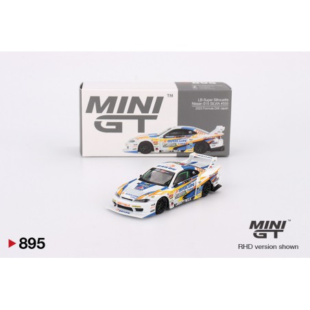 Mini GT Nissan Silvia S15 Lb-Super Silhouette N555 Formula Drift Japan 2023  - Escala 1/64 - MGT00895R