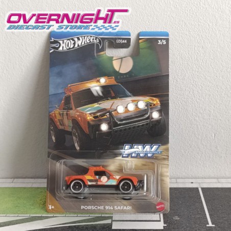 Hot Wheels Silver Porsche 914 Safari Speed Graphics HRT06-ND510