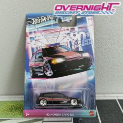 Hot Wheels Silver 92 Honda Civic EG 90s Street Scene JCB56-ND710