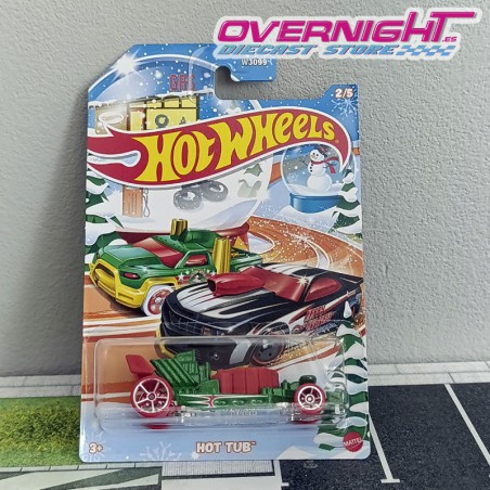 Hot Wheels Silver Hot Tub Happy New Year 2025 HVX17-ND710