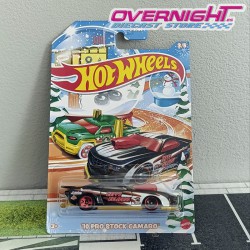 Hot Wheels Silver Pro Stock Camaro Happy New Year 2025 HVX18-ND710