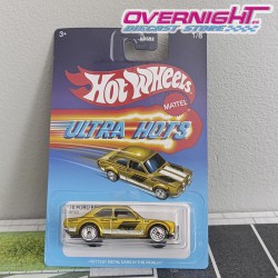 Hot Wheels Silver 70 Ford Escort RS1600 Ultra Hots JBY60-ND710
