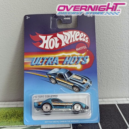 Hot Wheels Silver 69 Copo Corvette Ultra Hots JBY67-ND710