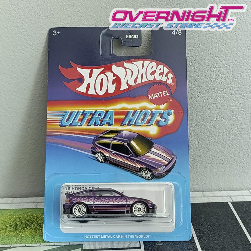 Hot Wheels Silver 88 Honda CRX Ultra Hots JBY63-ND710