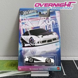 Hot Wheels Silver 96 Nissan 180SX Type X 90s Street Scene JCB57-ND710