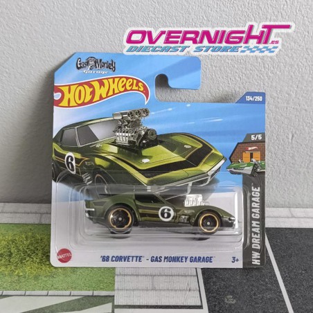Hot Wheels 68 Corvette – Gas Monkey Garage HYY74-N521