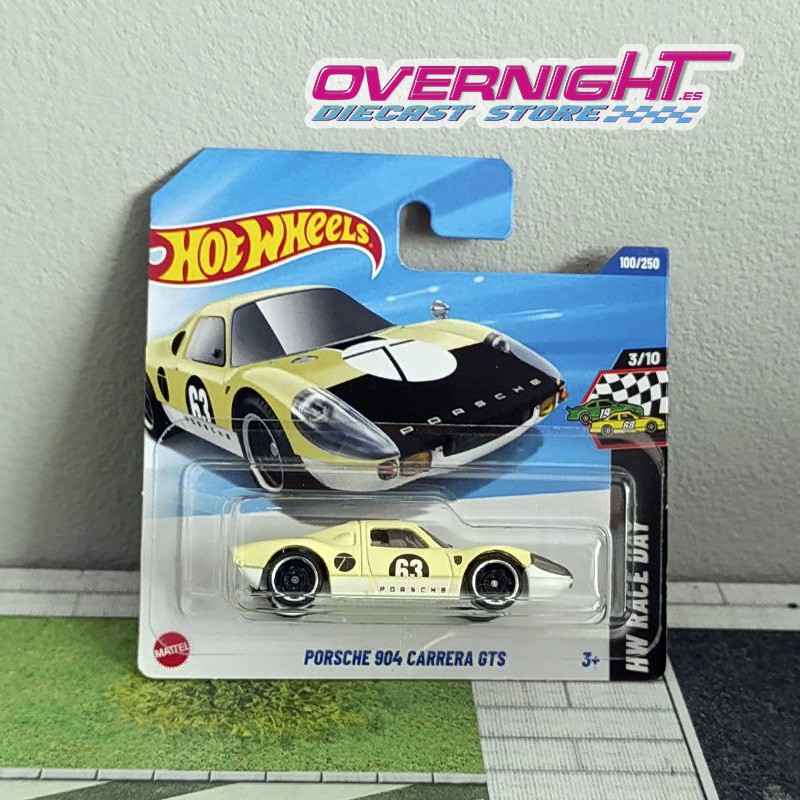Hot Wheels Porsche 904 Carrera GTS – crema HYX41-N521