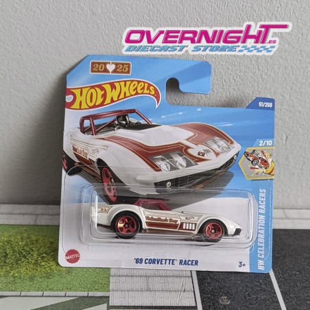Hot Wheels 69 Corvette Racer – San valentin 2025 HYX01-N521
