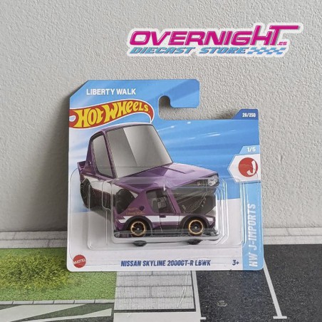 Hot Wheels Nissan Skyline 2000 GT-R LBWK HYW79-N521