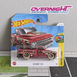 Hot Wheels 67 Chevy C10 – rojo HTD72-N521