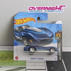 Hot Wheels Corvette Stingray – Azul HTD53-N521