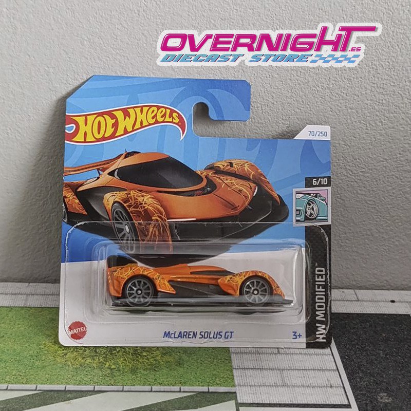 Hot Wheels Mclaren Solus GT – naranja HTD14-N521