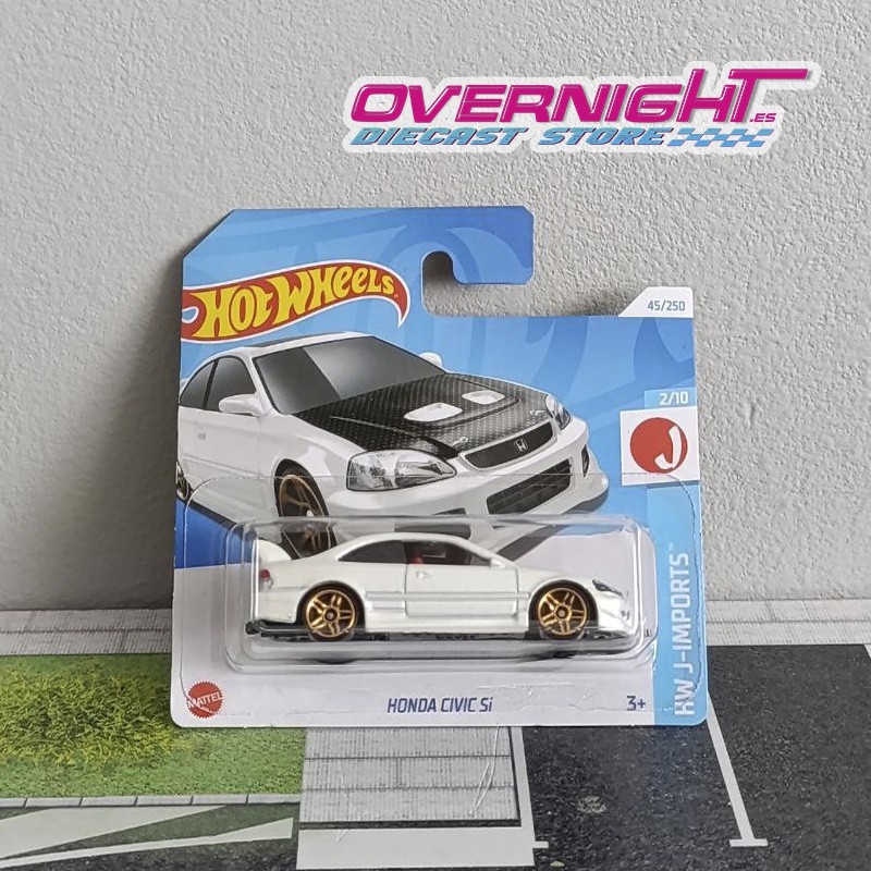 Hot Wheels Honda Civic Si – blanco HTD07-N521