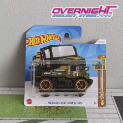 Hot Wheels Mercedes-Benz Unimog 1300L – verde HTB24-N521