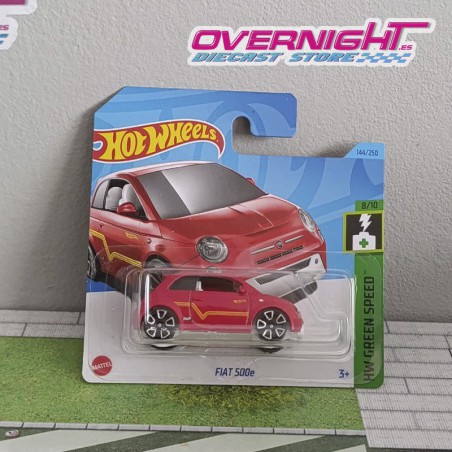 Hot Wheels Fiat 500E – rojo HKK-N521