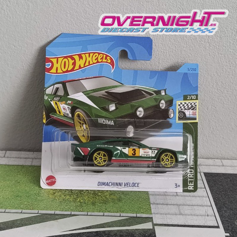 Hot Wheels Dimachinni Veloce – verde HKH03-M521