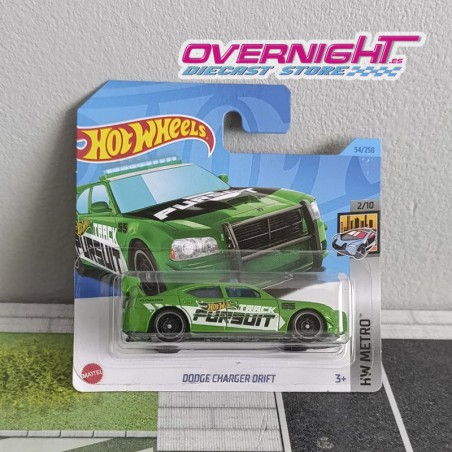 Hot Wheels Dodge Charger Drift – verde HKG92-M521