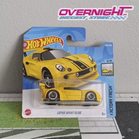 Hot Wheels Lotus Sport Elise – amarillo HCX44-M521