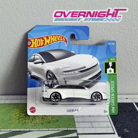 Hot Wheels Lucid Air – blanco HCX40-M521