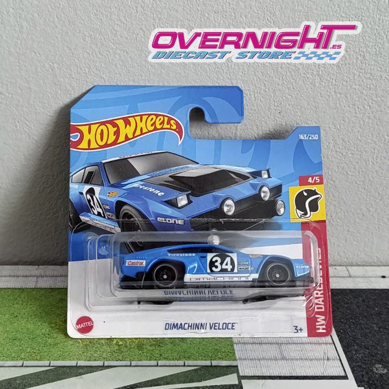 Hot Wheels Dimachinni Veloce – azul HCT34-M521