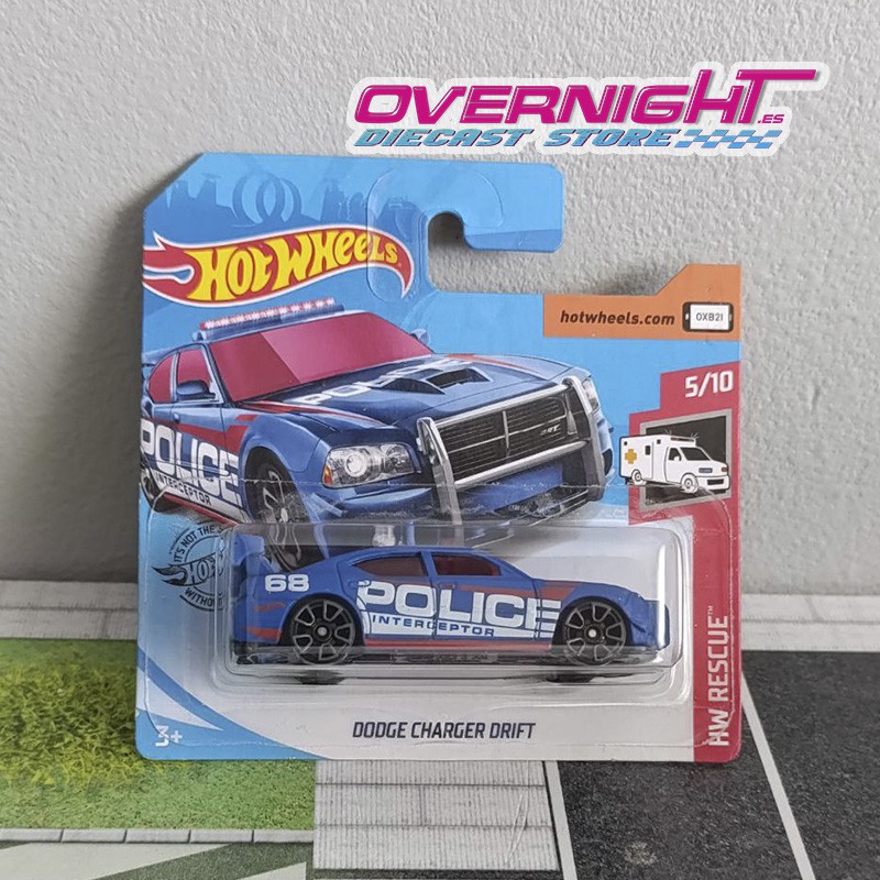 Hot Wheels Dodge Charger Drift – azul GHC62-D521