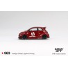 Mini GT Fiat Abarth 595 LB-Works x Abas rojo - Escala 1/64 MGT00963-L