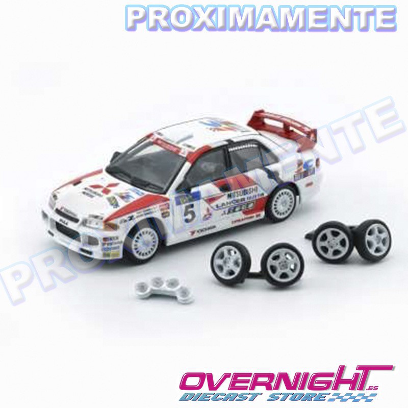 RESERVA BMCreations 95 Mitsubishi Lancer Evo III n5 Dealer Hong Kong Beijing Rally - Escala 1/64 BM64B0223