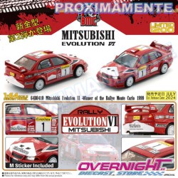 RESERVA BMCreations 99 Mitsubishi Lancer Evo VI n1 Winner Rally Monte Carlo - Escala 1/64 BM64B0410