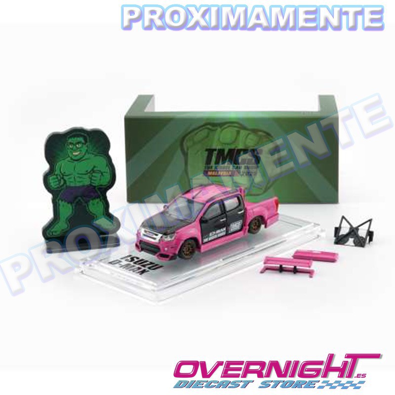 RESERVA BMCreations Isuzu D-Max Low Rider - Malaysia Excluisive – Tmcs2025 rosa Escala 1/64 BM64B0422Rhd