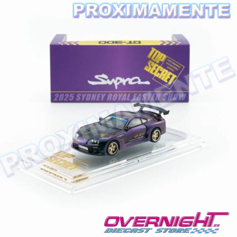 RESERVA BMCreations Toyota Supra Top Secret - Australia Limited – lila Escala 1/64 BM64B0432