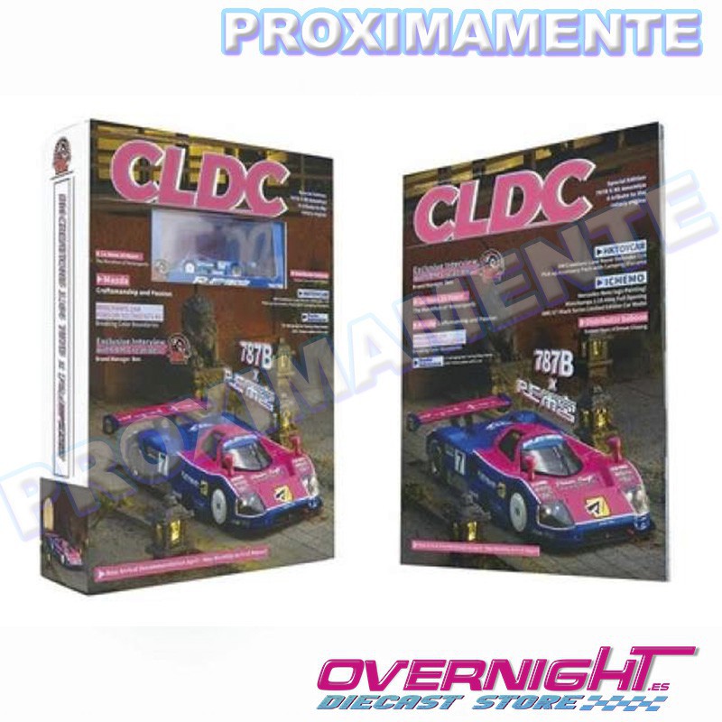 RESERVA BMCreations CLDC Magazine con Re Amemiya X 787 B n7 azul y rosa - Escala 1/64 BM64B0437
